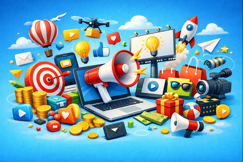 تبلیغات در فان به روز