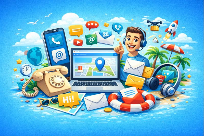 تماس و ارتباط با فان به‌روز