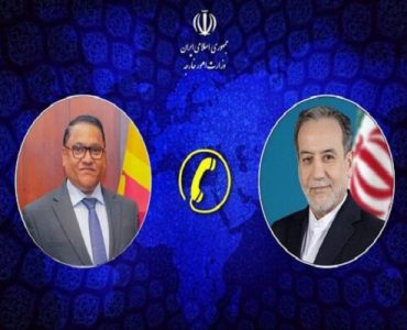 گفتگوی تلفنی وزرای امور خارجه جمهوری اسلامی ایران و سریلانکا